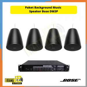 Paket Background Music Speaker Ceiling Pendant Bose DM3P - 4 Speaker